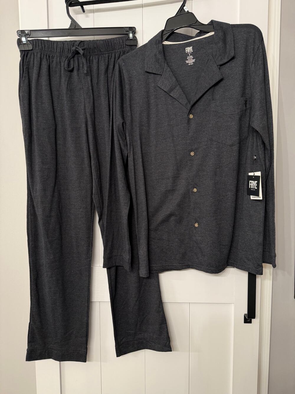 FRYE NEW pajamas sz women’s small in charcoal gray